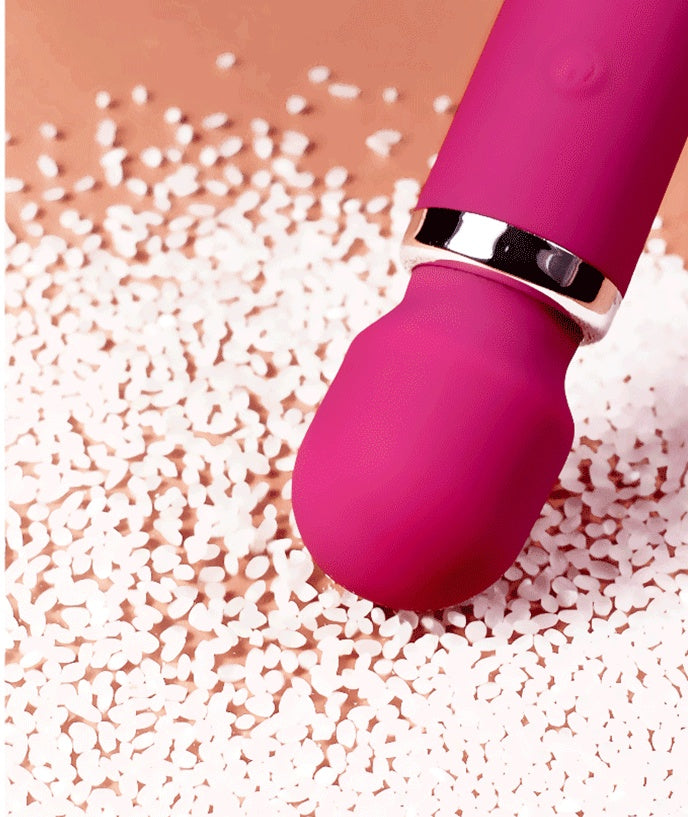 Female Clitoral Stimulator 8 Speed Silicone Red