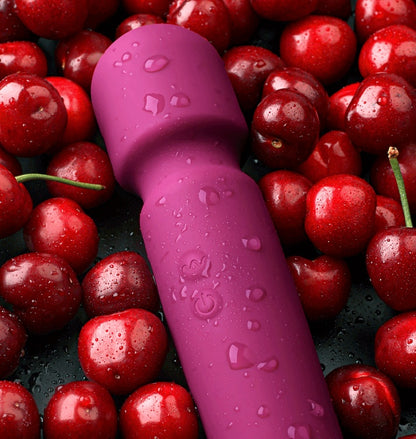 Female Clitoral Stimulator  8 Speed Silicone Red