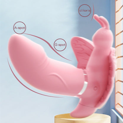 Wear Butterfly Wireless Remote Control Invisible Female Massager
